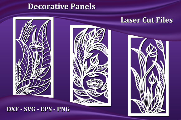 Download Decorative Panels, Laser CNC Cut Files - Decor Collection
