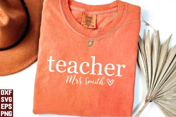 Download Comfort Colors® Custom Teacher Shirt SVG - Teacher Collection