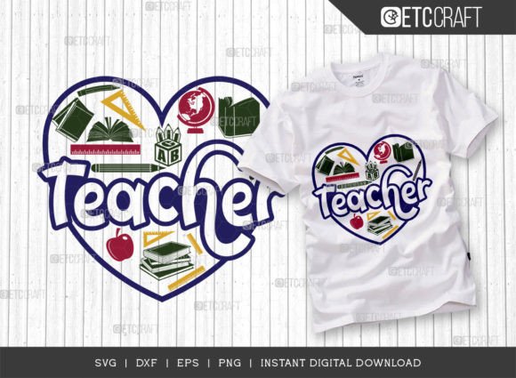 Download Teacher SVG Cut File, Teacher Shirt Svg - Teacher Collection