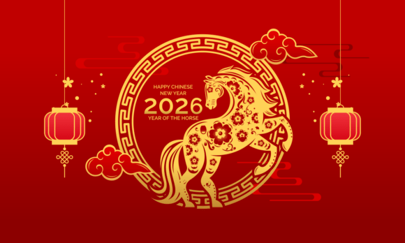 Download Chinese New Year 2026 Background Design - 2026 Collection
