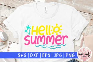 Download Hello Summer Cut File - Premium Resources