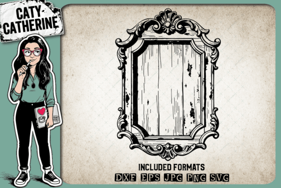 Download Rustic Wooden Ornate Frame – Home Decor - Decor Collection